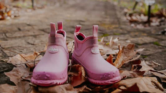The Original Buggles Boot - The Ultimate Waterproof Ankle Boot For Kids - Pink